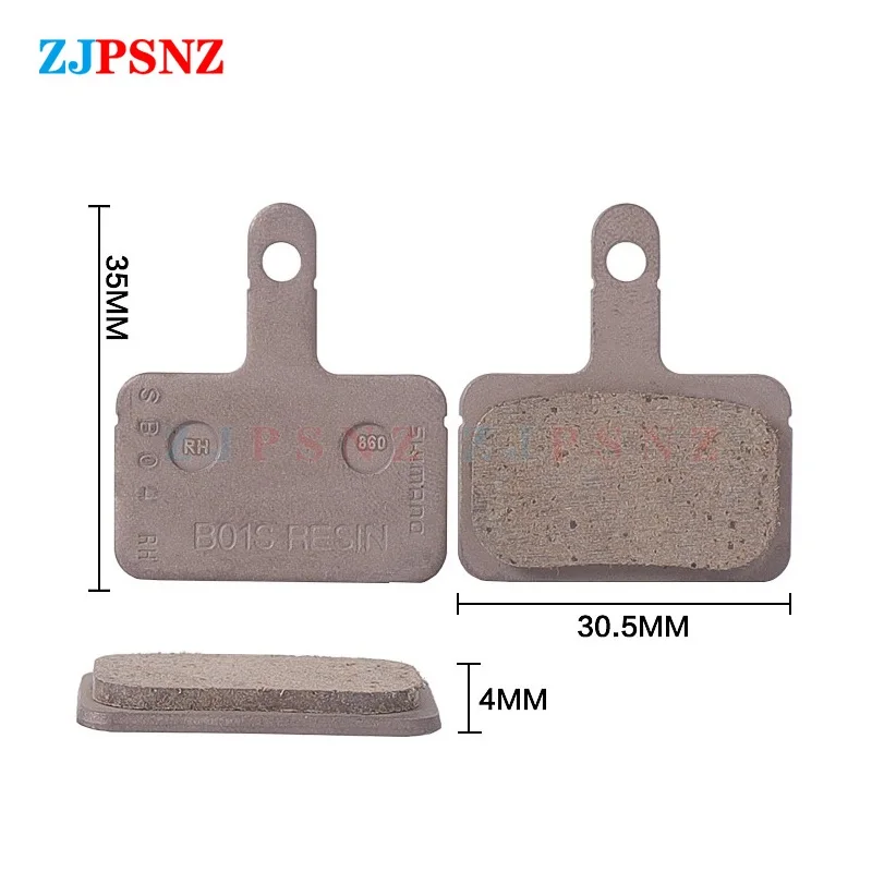 2 пары в партии B01S тормозные колодки смолы дисковые Тормозные велосипедные