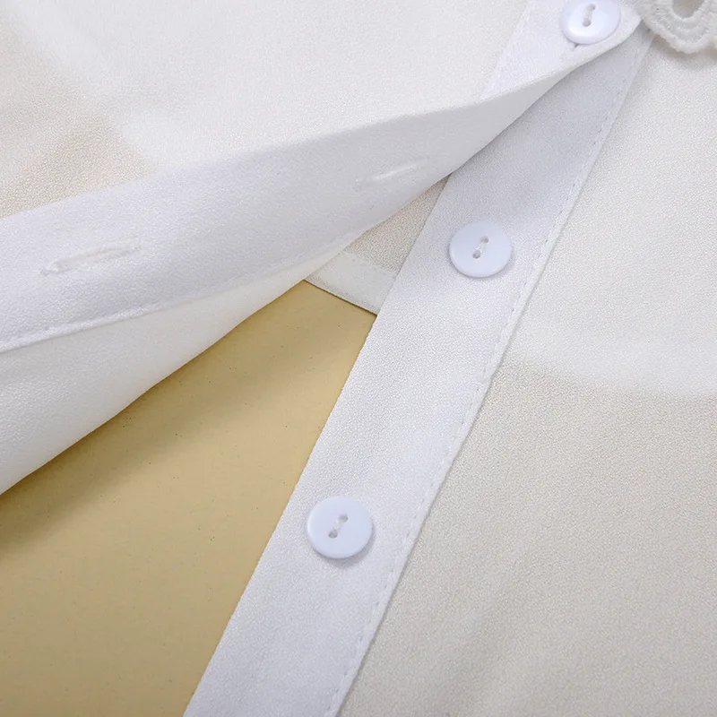 

Fake Collars for Women Detachable Collar Ladies Lace Blouse Half Shirt Decoration Flase Collar Tie Nep Kraagie Clothes Accessory