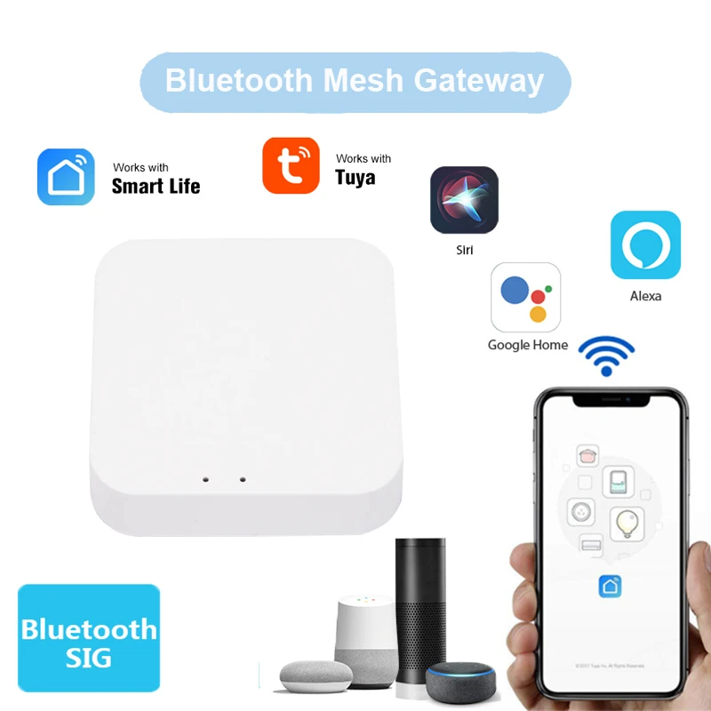 Tuya Smart life умный дом беспроводной шлюз Bluetooth сетчатый SIG поддержка Alexa google home