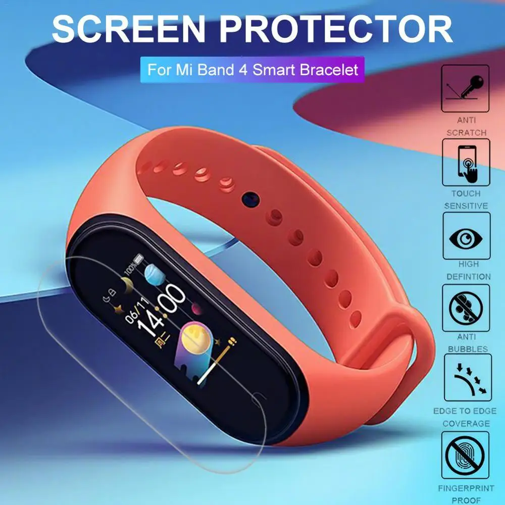 Для Xiaomi Mi Band 4 HD Противоударная пленка с защитой от повреждений защита для экрана