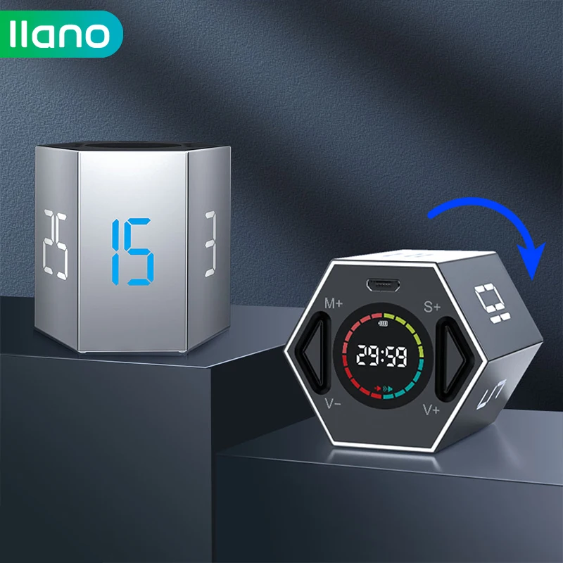 USB таймер LLANO для кухонных гаджетов светодиодный цифровой кухни душа кабинета