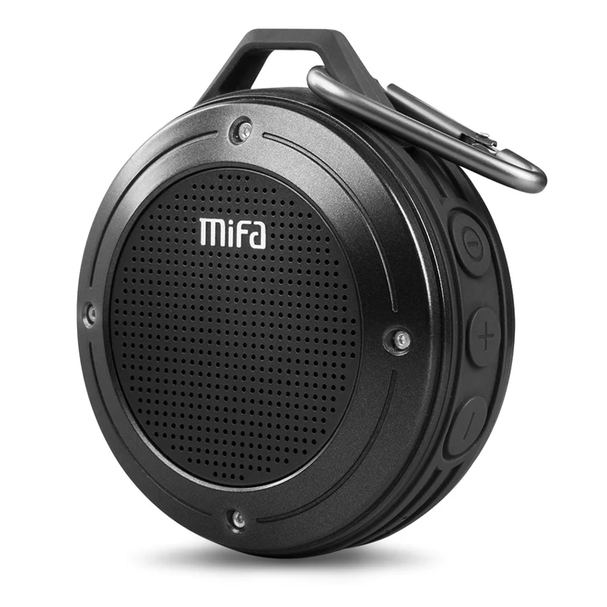 Enlarge MIFA F10 Outdoor Wireless Bluetooth Stereo Portable Speaker Built-in mic Shock Resistance IPX6 Waterproof Speaker with Bass