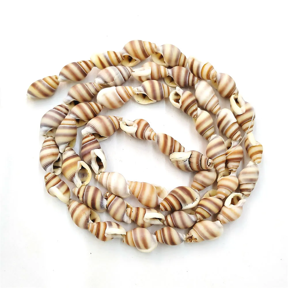 

Natural Shell Beads Fine Conch Yellow Conch Small Conch Loose Beads Used for Jewelry DIY Necklace Bracelet Earring Accessories