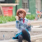 Костюм для косплея из аниме Моя геройская Академия, школьная форма мидория, изюку, бакугу, Katsuki, OCHACO, URARAKA, парик, топы, юбка, брюки