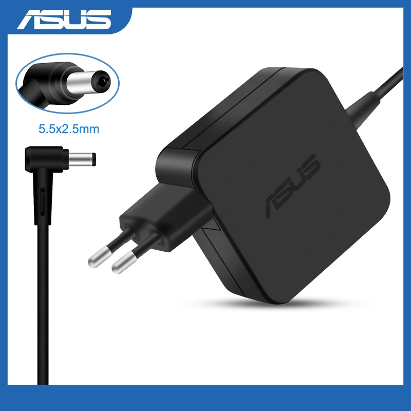 Зарядное устройство для ноутбуков Asus 19 в 5 А 45 Вт 2 x мм|Адаптеры ноутбуков| |