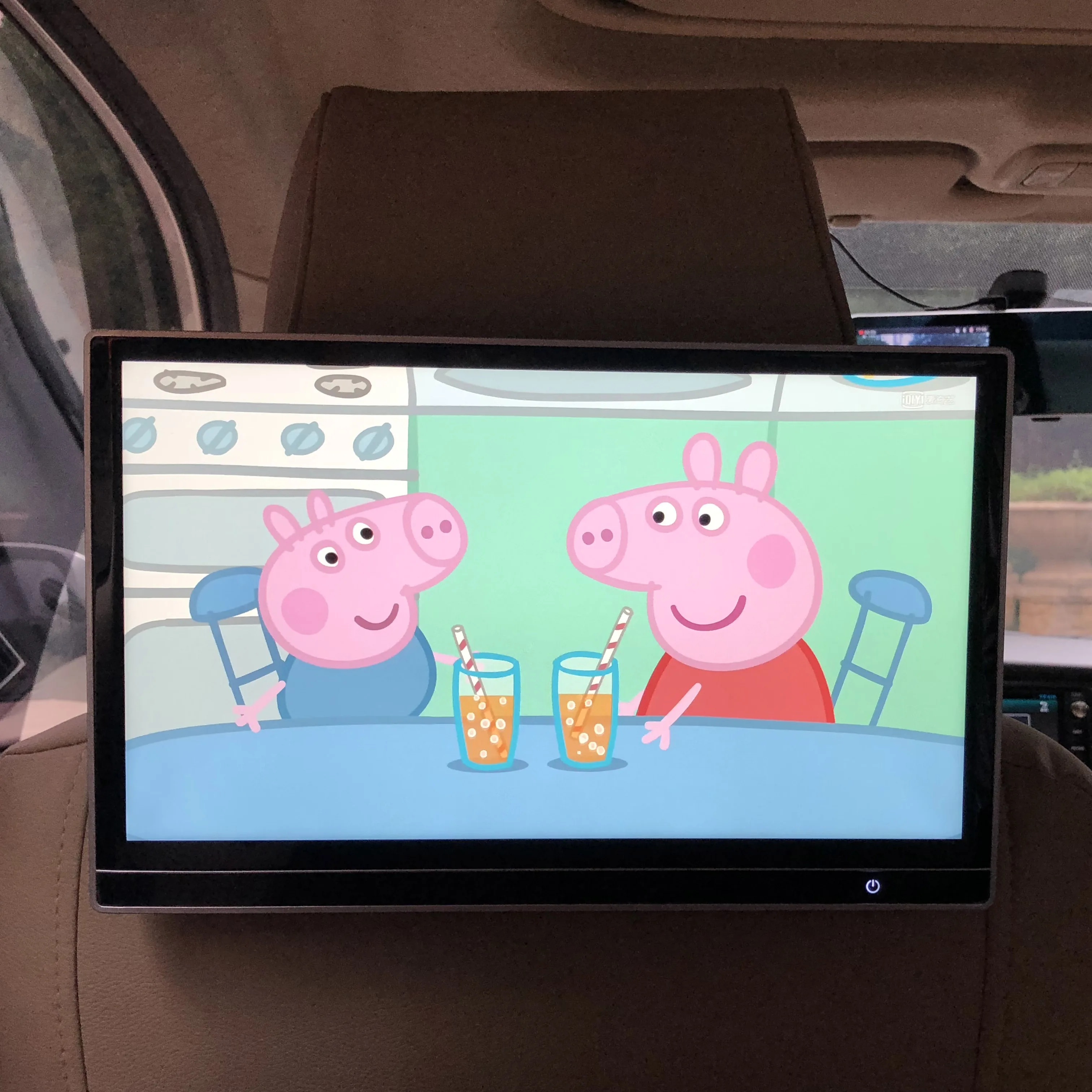 Обновленный монитор для подголовника автомобиля 4K HD Android 9 0 OS сенсорный