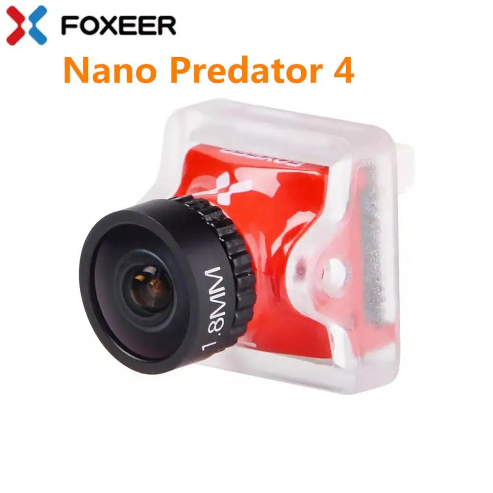 Оригинальная Foxeer Nano Predato r 4 Racing FPV камера Super WDR 4ms Latency HS1228 низкий уровень шума/14 мм *