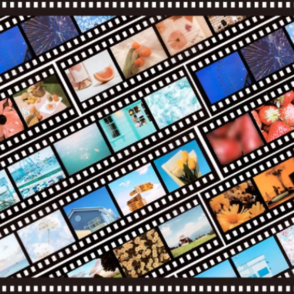 

1Pc Sticker 35*5cm Rose Diary Series PET Masking Tape Hand Stickers Film DIY Account Scrapbooking Literary Decorative Stati S0J9
