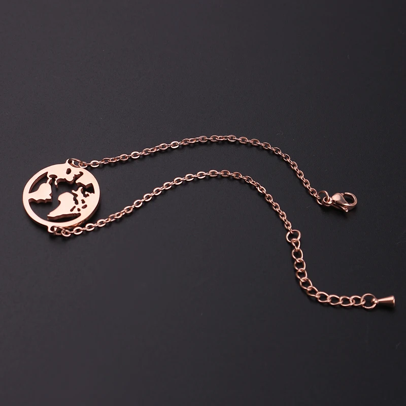 Браслеты с картой мира глобус национальное состояние браслеты полый браслет