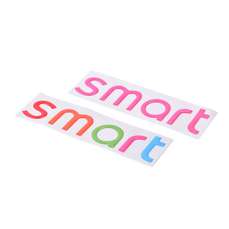Автомобильная наклейка с логотипом для Smart 451 453 fortwo forfour 3D Автомобильная задняя эмблемы и аксессуары для автомобиля внешний стиль автомобиля
