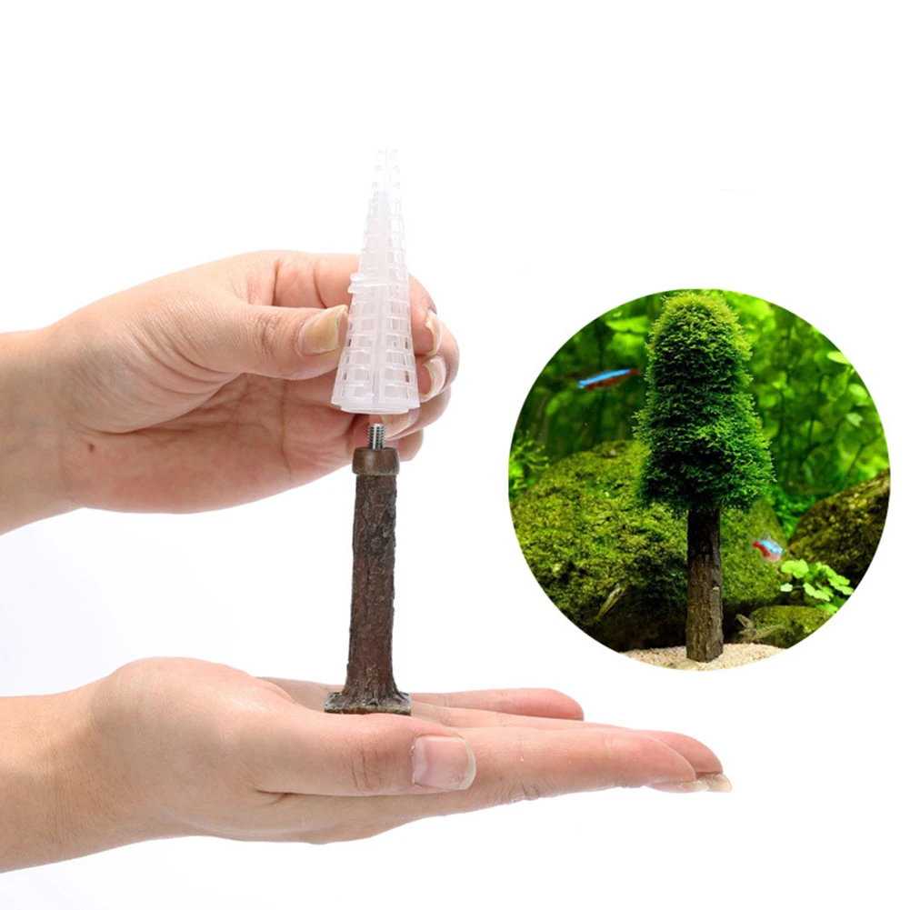 

Moss Ball Aquatic Grass Plant Model Pet Supplies Aquarium Tree Shape Fish Tank Decor Home Decoration Plant Fish tank accessories