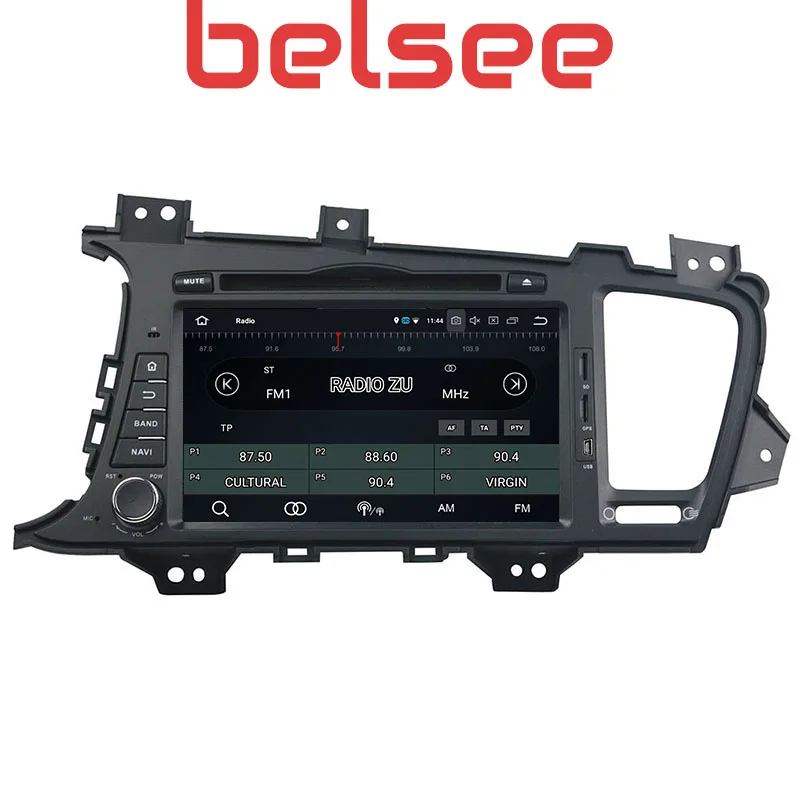 Автомагнитола Belsee 8 дюймов мультимедийный проигрыватель с IPS экраном DSP Android 9 0 ОЗУ