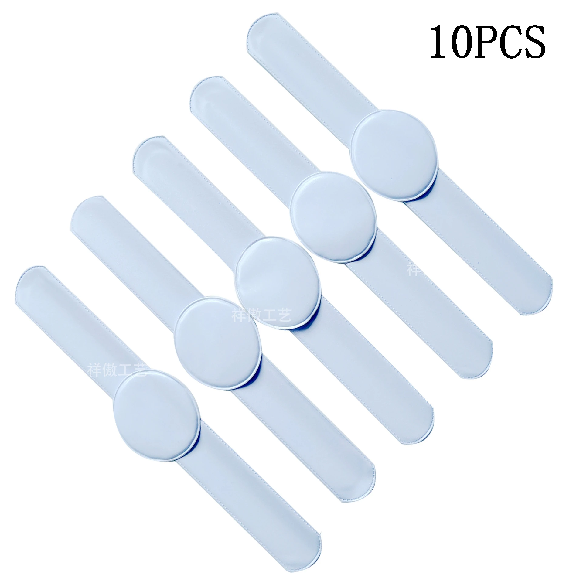 

PVC White Patting Wristband DIY Children's Day Party Graffiti Wristband Gift Halloween Trick Or Treat Party Kids Birthday Party