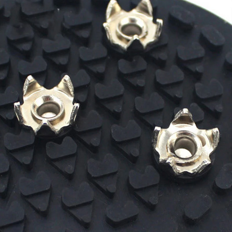 5 Teeth Ice Gripper For Shoes Women Men Crampons Ice Gripper Spike Grips Cleats For Snow Studs Non-Slip Climbing Hiking Covers