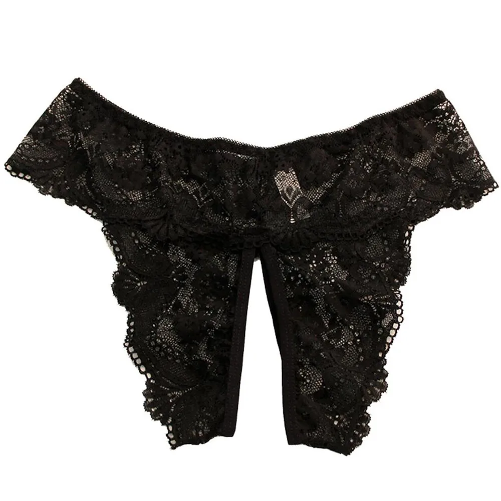 Эротическое нижнее белье с открытой промежностью женское тонкий светильник