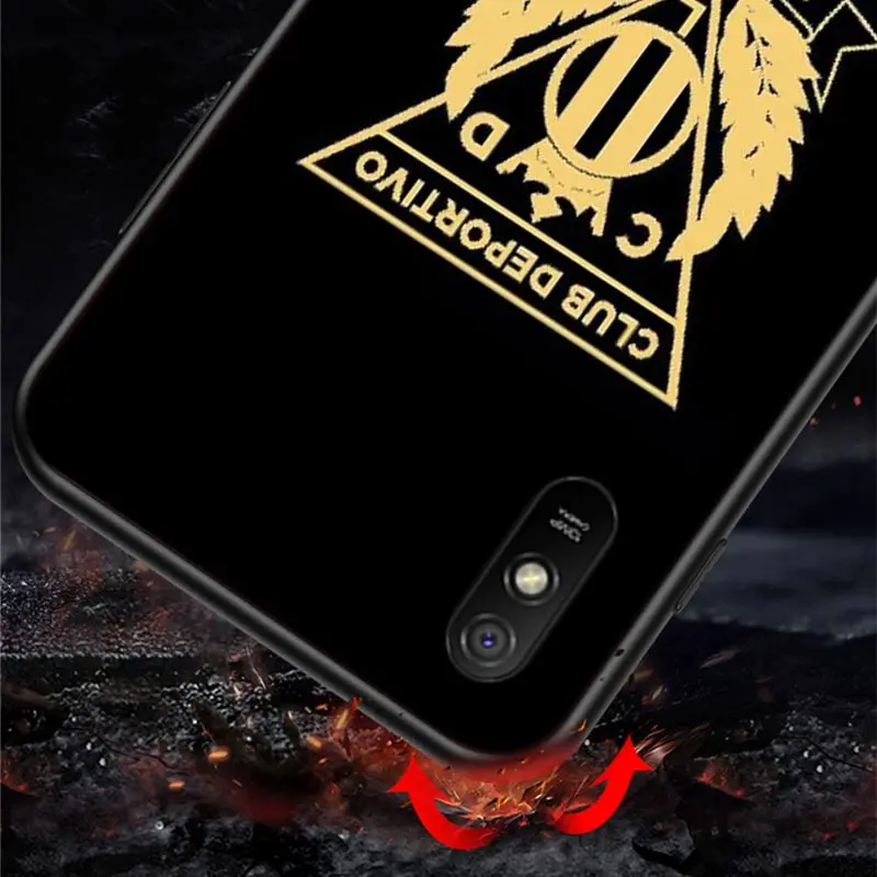 

Football Soccer Ball Game For Xiaomi Redmi 9 9C 9A 9I 9T 10X 8A 8 7A 7 6A 6 5 S2 Y3 Y2 GO K20 Pro Prime Black Phone Case