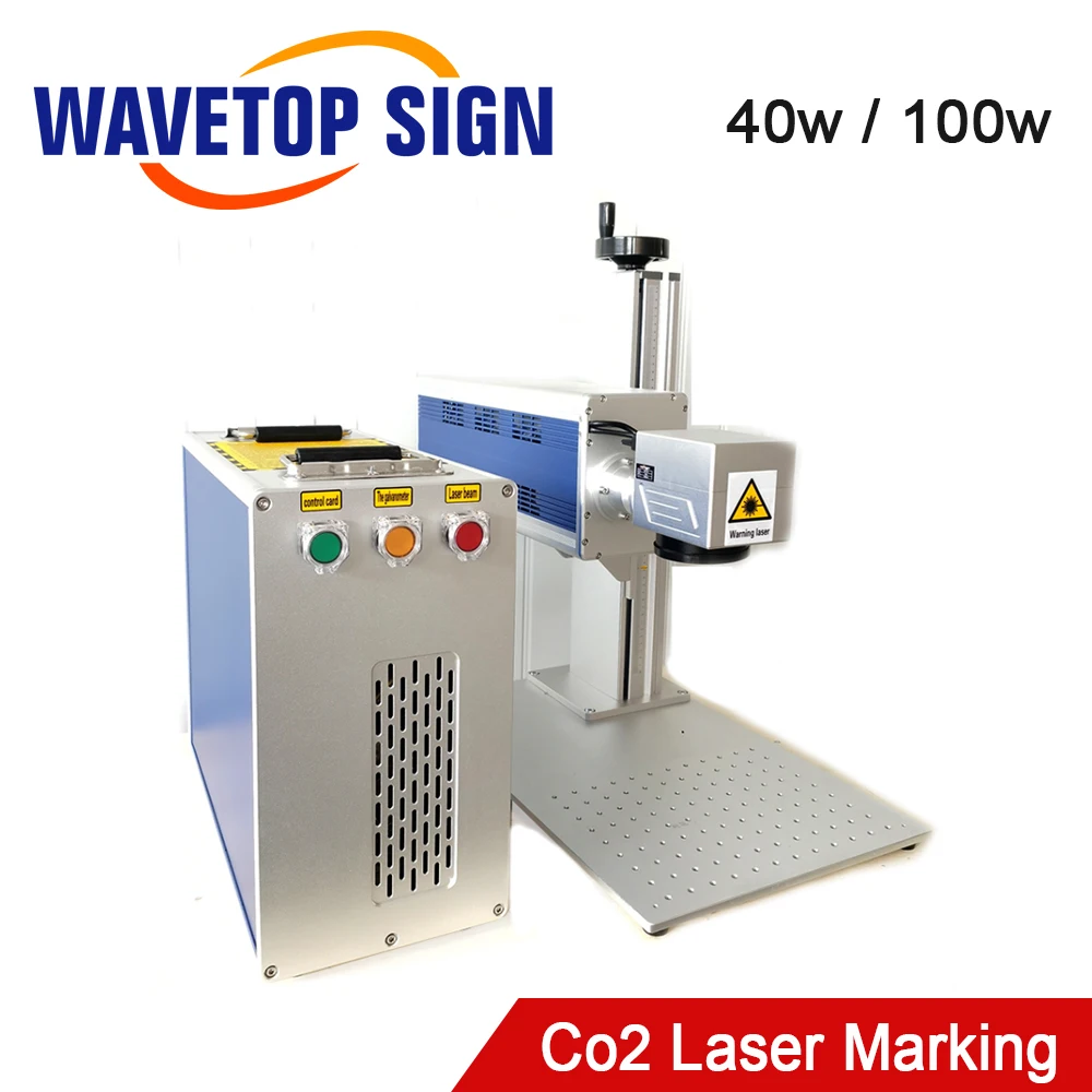 Лазерная маркировочная машина CO2 40 Вт лазерная дорожка + трубка зеркало луча 20x2 мм