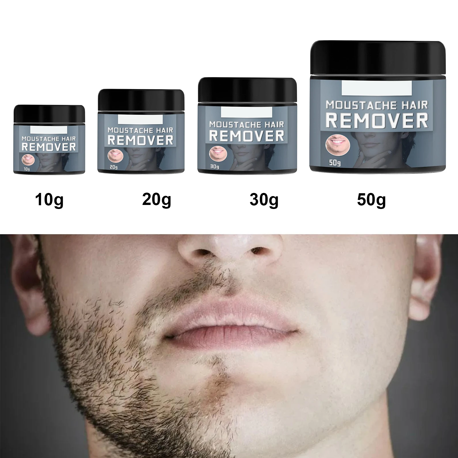 

Fast-Working Professional Effective Shaving Cream Removal for Men Beard Face