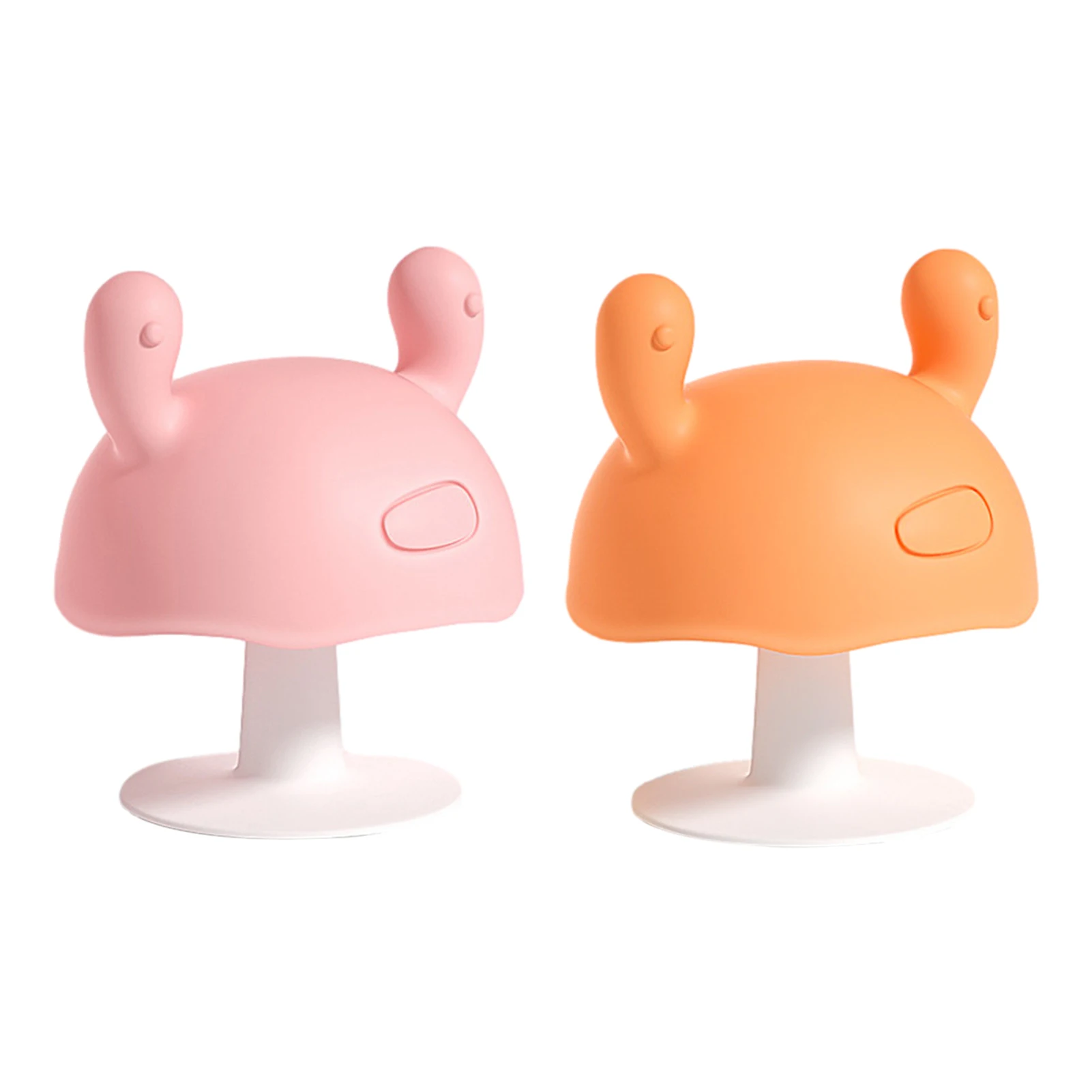 

Детские Силиконовые Прорезыватели для зубов новорожденных, мультяшная Игрушка-грызунок в виде маленьких грибов, многофункциональные жева...