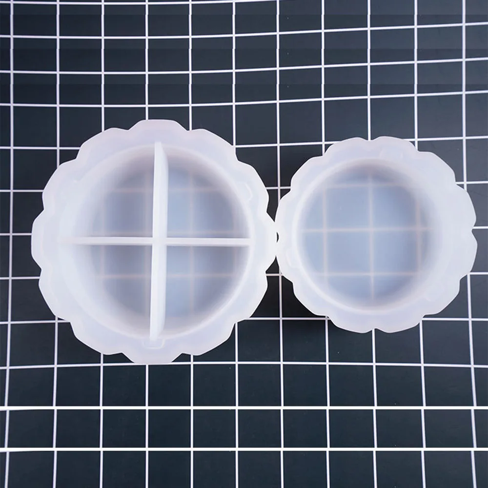 Новый DIY чехол с подсолнухом зеркальная пепельница силиконовая форма кристалл