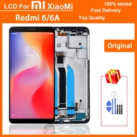 original 5 45 lcd with frame display for xiaomi redmi 6 redmi 6a lcd touch screen digitizer assembly replacement screen