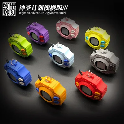 Аниме Digimon Приключения брелок Taichi Agumon Yamato Sora Takeru Hikari Digivice Подвеска косплей