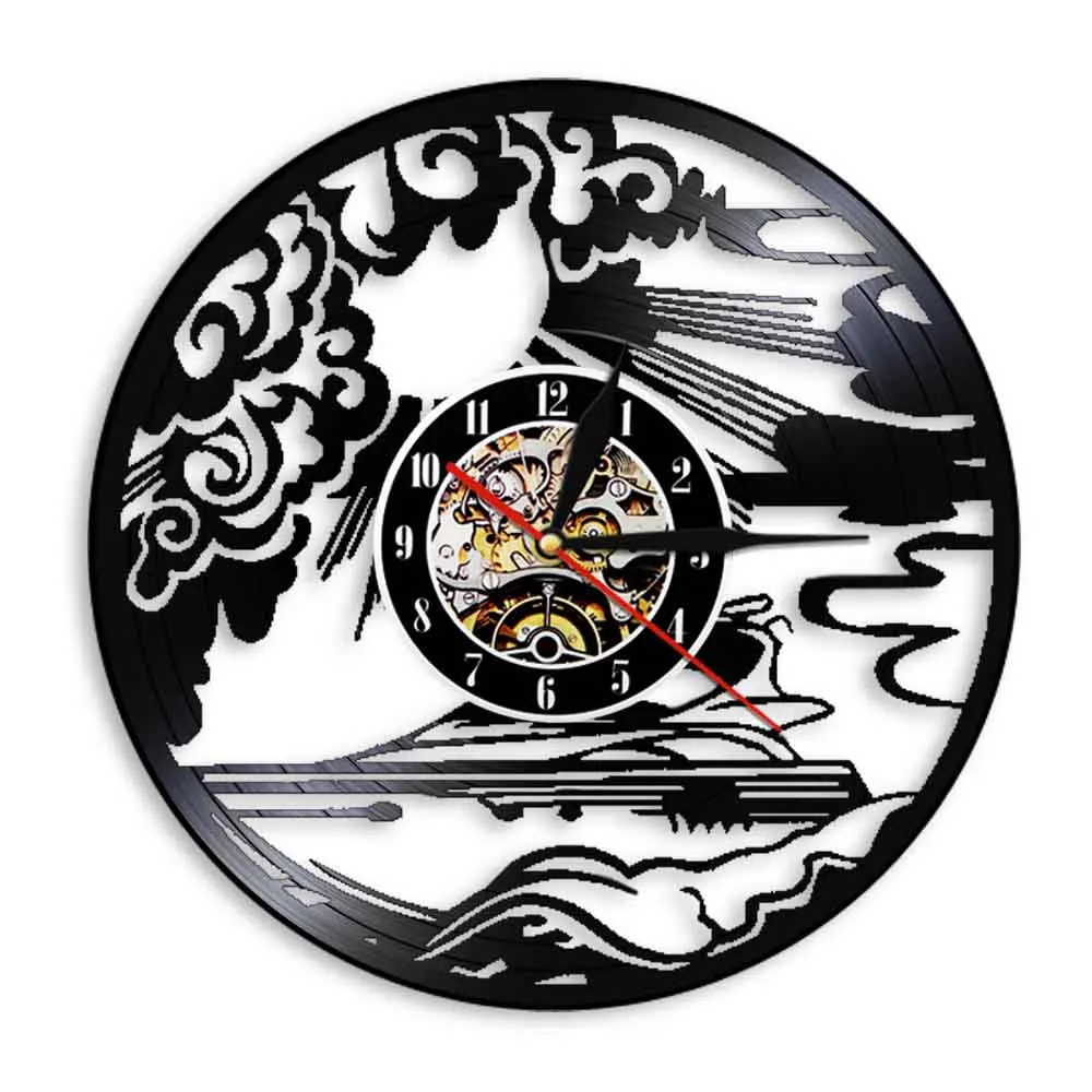 Спортивные часы для парусного спорта яхтсмана настенные современный дизайн