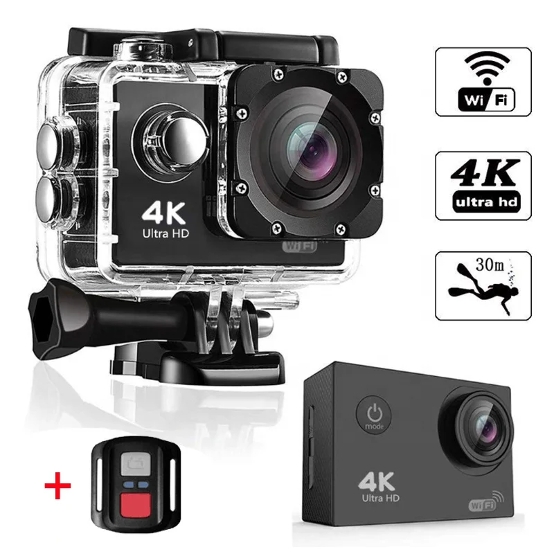 

Водонепроницаемая Экшн-камера IP68 360 16 МП для подводного плавания 4K HD Sports