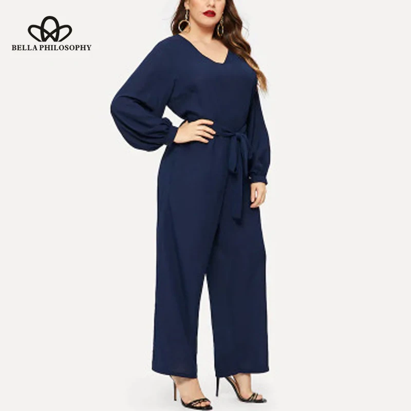 Женский Осенний однотонный комбинезон Luck A с длинным рукавом офисный женский