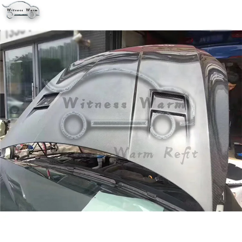 Горячая Golf7 карбоновая крышка капота двигателя для Volkswagen Golf 7 передний бампер капот 14-17