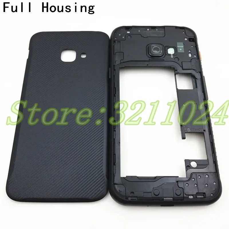 Полный корпус для Samsung Galaxy Xcover 4 SM-G390F под одну карту/Xcover 4S SM-G398F двойная sim-карта