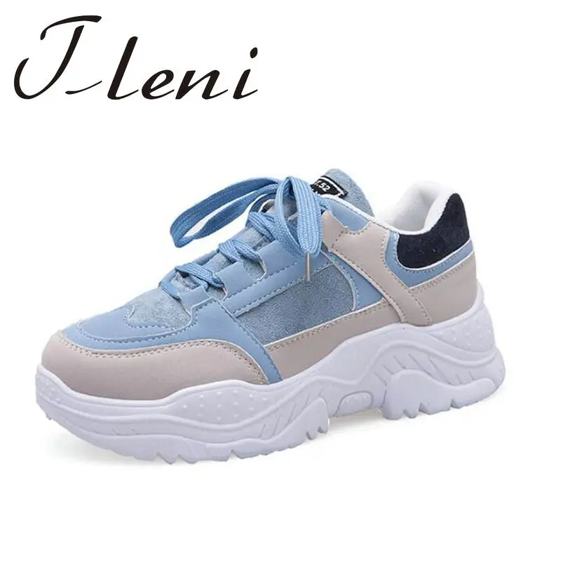 Высокие кроссовки женская зимняя обувь для бега женщин хлопковая плюшевая