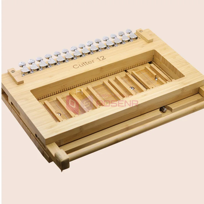 Профессиональный провод ручной кусок мыла резак деревянный Регулируемый мыло