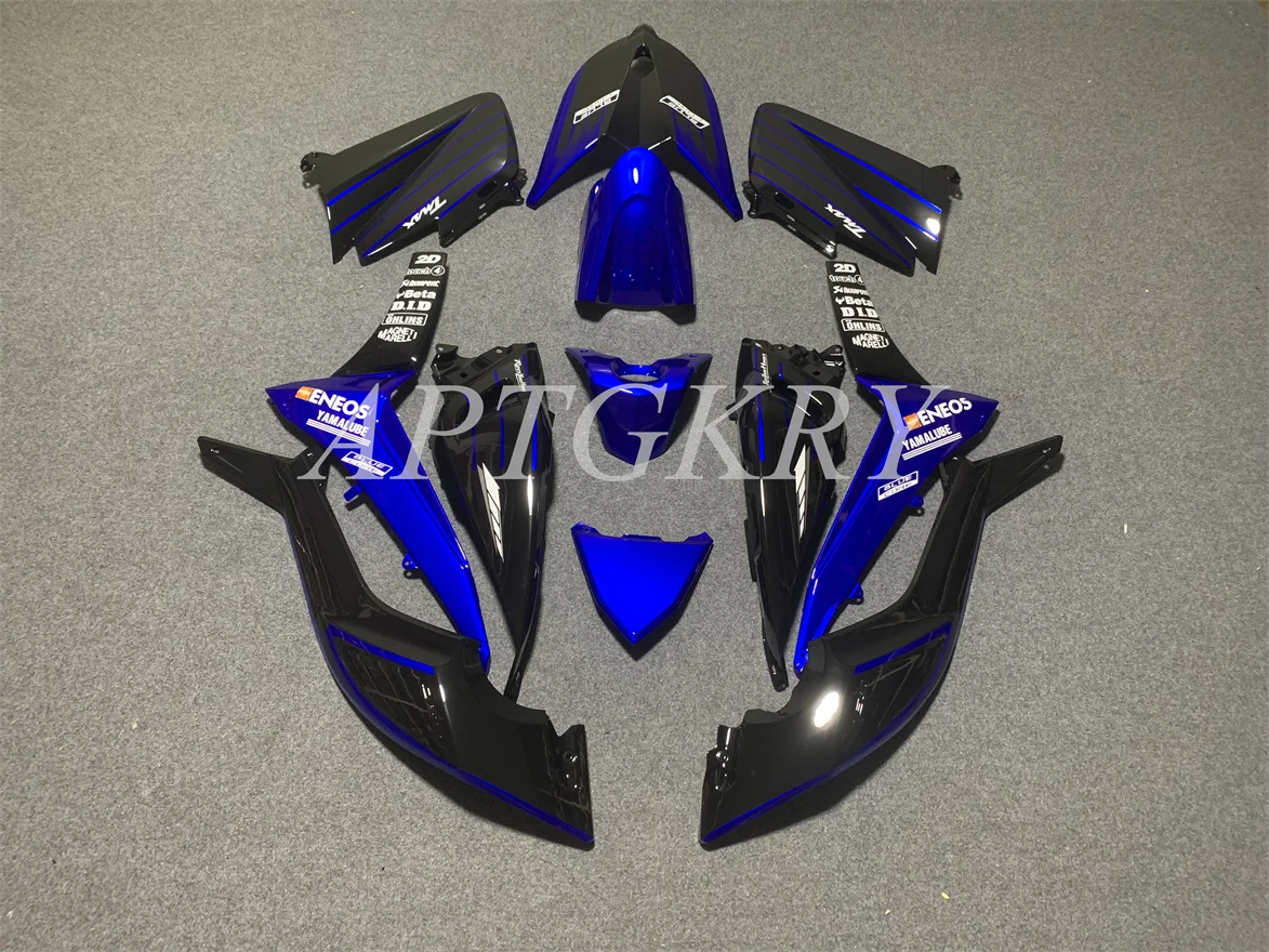 

New ABS Motorcycle Fairings Kit For YAMAHA TMAX530 Tmax 530 2012 2013 2014 12 13 14 T-MAX tmax530 Bodywork Set Blue Black