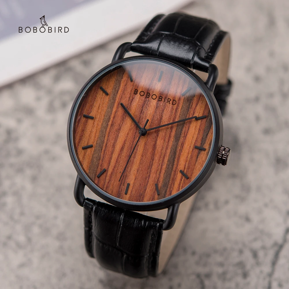 Мужские и женские наручные часы с деревянным ремешком | Наручные