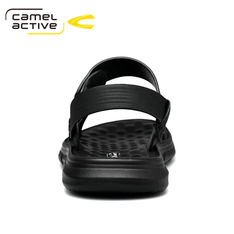 Camel Active 2021 New Men Fashion Sandals Summer Men's Slippers Leather Shoes Beach Casual Breathable Home | Обувь