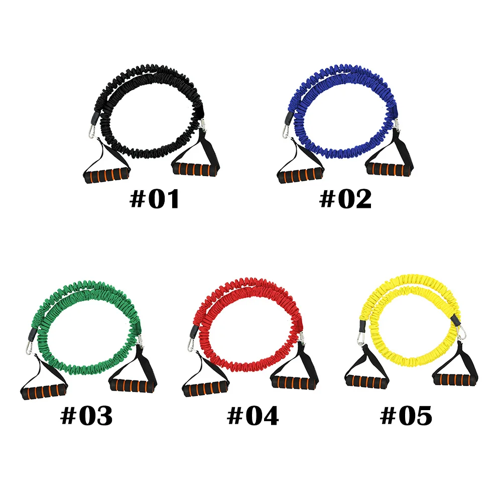 

1Pc One Word Pull Rope Fitness Cloth Cover Anti-Break Indoor Elastic Rope Rally Yoga Rope Strength Training Resistance Band