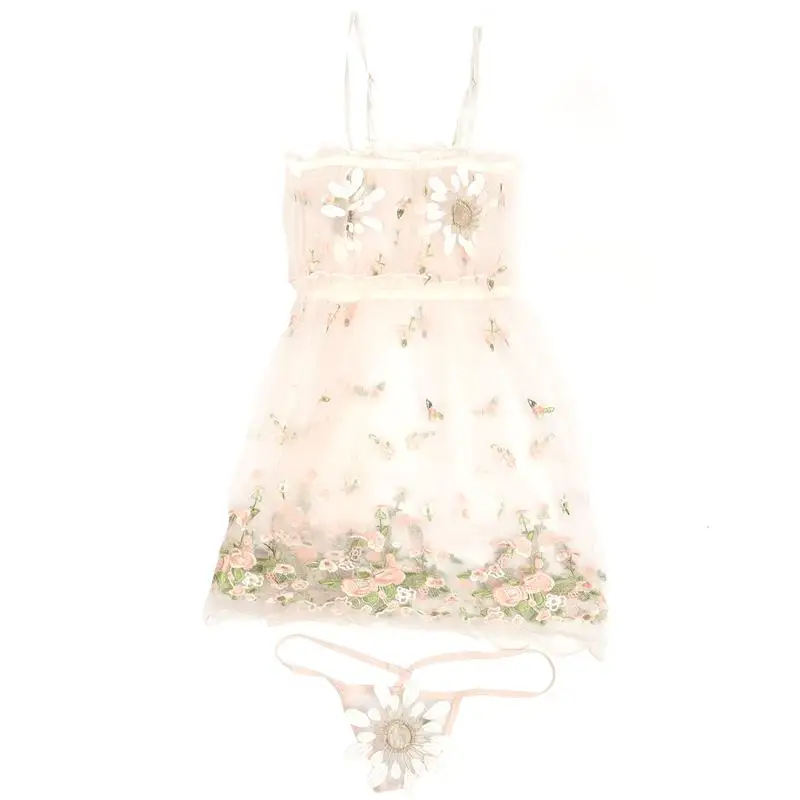 1 комплект кружевное нижнее белье|Ночные сорочки и пижамы| |