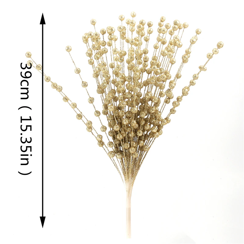 Украшение для рождественской елки высушенная ветка 1 шт. | Дом и сад