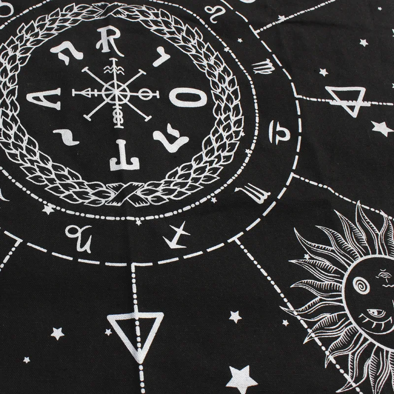 

Tarot cotton high-end custom fringed side tarot tarot card divination tablecloth 60*60cm