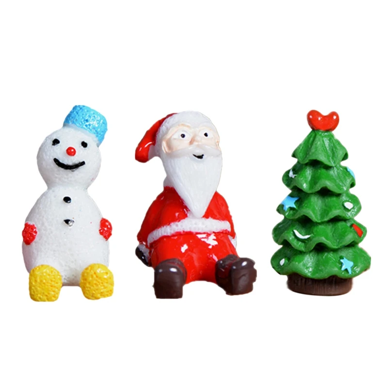 Украшение мини Санта Клаус Рождественская елка снеговик рождественское