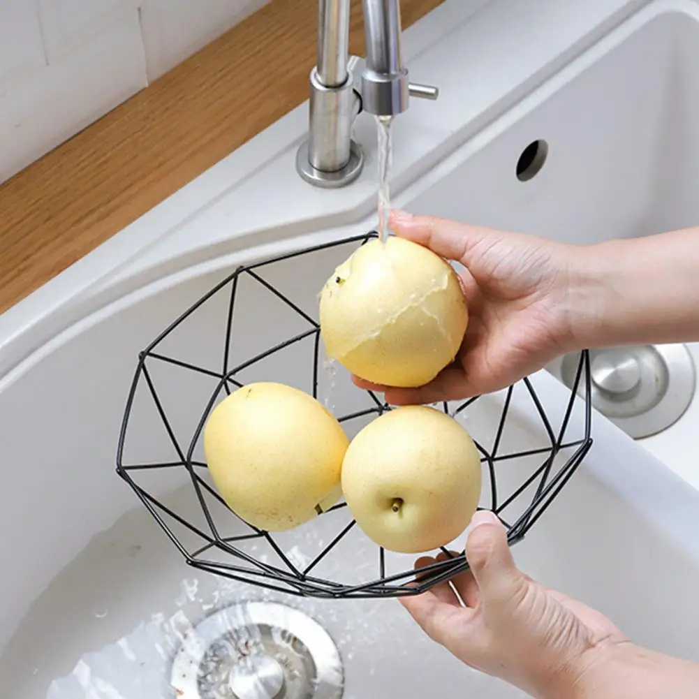 Железный поднос плодоовощ кухонная корзинка для хранения стол конфеты чаша