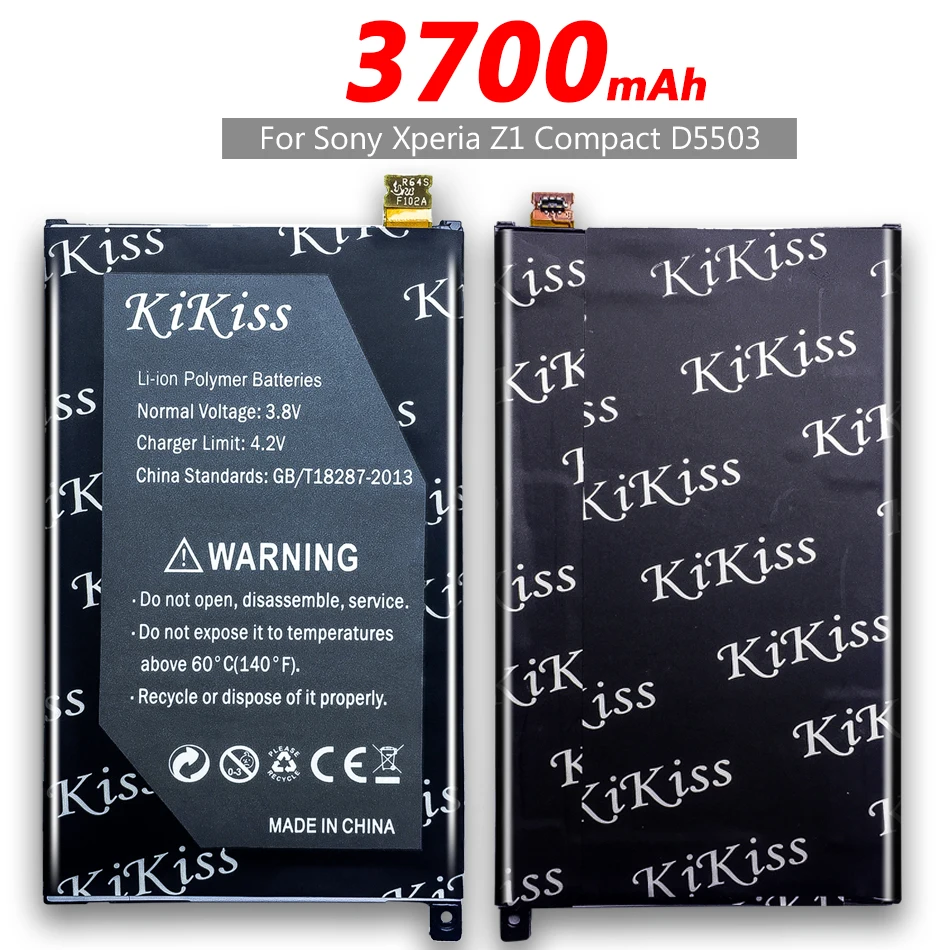 Аккумулятор большой емкости для Sony Xperia Z1 Compact Mini Z1mini Z1C D5503 M51w 3700 мАч LIS1529ERPC