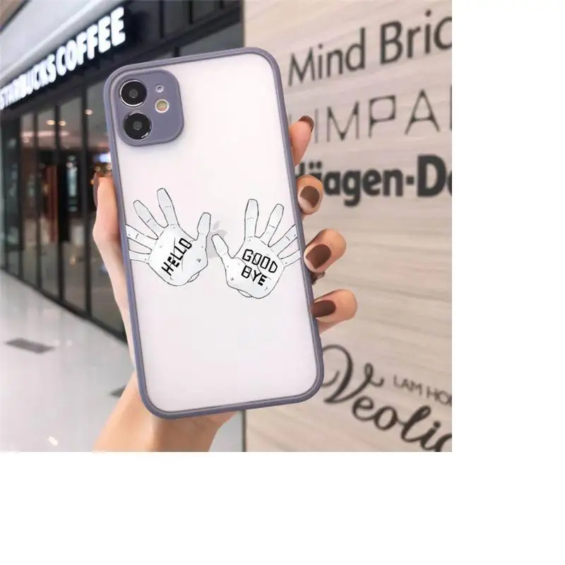 

New TV The Umbrella Academy Phone Cases Matte transparent For Gray iPhone 12 Mini 11 Pro XR XS Max 7 8 Plus X Back Cover