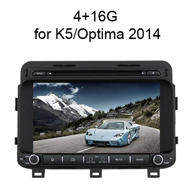 SINOSMART Android 9,0 4G Оперативная память 8 ядро Процессор автомобильный DVD gps плеер для Kia K5 Оптима 2011 2012 2013 Canbus опционально - Цвет: 4G 16G for 2014
