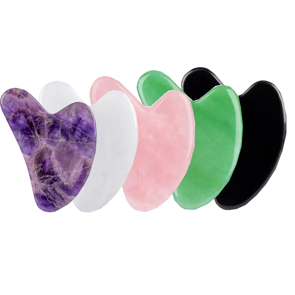 

Heart-shaped Face Lift Massager Gua sha Scraper Board Thin Lift Anti Wrinkle Facial Roller Beauty Skin Care Tools Face Massagers