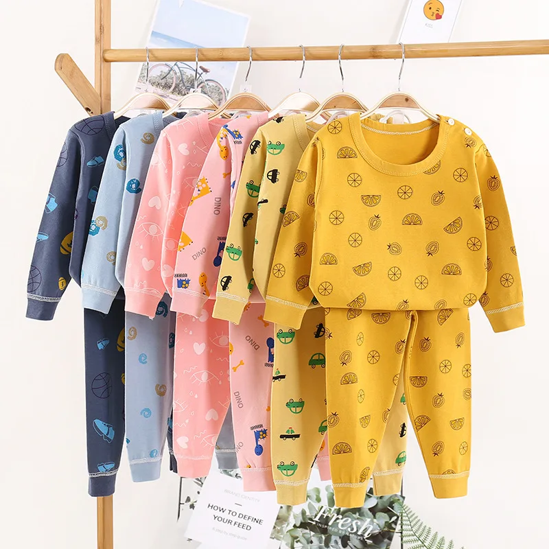 

2021 Cotton Cartoon Kids Boutique Clothing Wholesale New Children's Autumn and Winter Clothes
