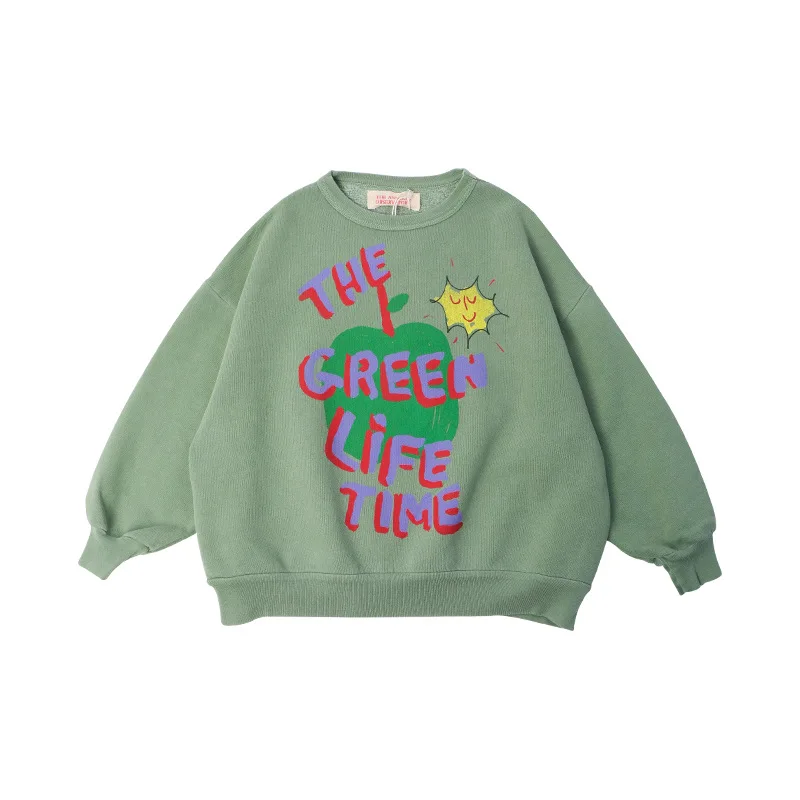 Jersey de lana con estampado de manga larga para ni&ntilde;os, jers&eacute;is de lana, estilo europeo y americano, Tao Qiu Dong, 2021-4