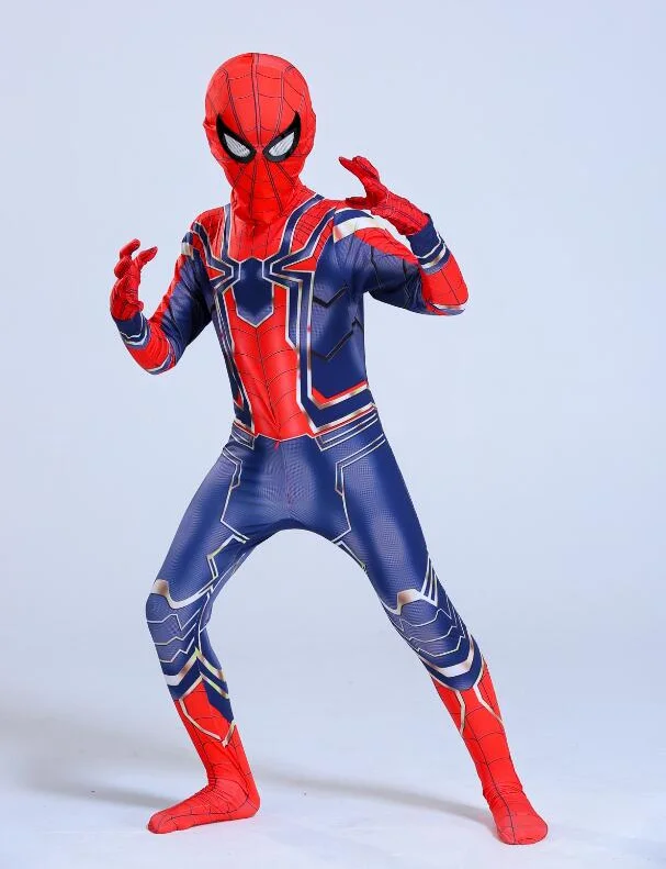 Костюм Человека-паука для детей и взрослых костюм железный паука супергероя