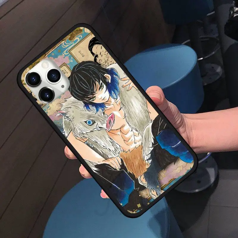 

Demon Slayer Blade Comic Postcard Phone Case for iPhone 11 12 pro XS MAX 8 7 6 6S Plus X 5S SE 2020 XR shell cover funda